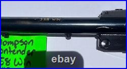 14 358 WIN front and rear sight Very good BULL BARREL TC thompson contender