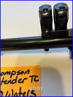 14 SUPER 14 7-30 waters SCOPE mount and rings TC thompson CONTENDER FREE SHIP