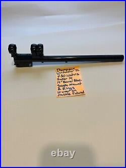 14 SUPER 14 7-30 waters SCOPE mount and rings TC thompson CONTENDER FREE SHIP