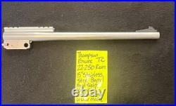 15 22-250 rem pistol stainless steel barrel thompson center ENCORE scope rail