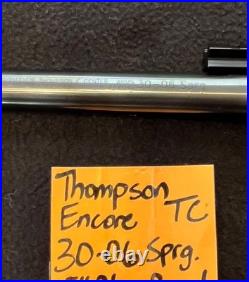 15 30-06 SPRG pistol blue barrel thompson center ENCORE scope rail TC