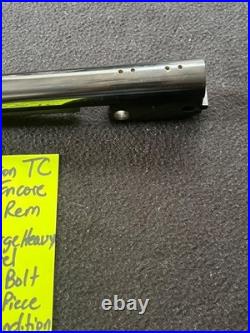 22-250 rem 13 3/4 ENCORE blue barrel thompson center TC 1 thick heavy barrel