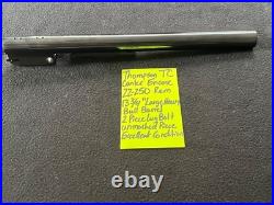 22-250 rem 13 3/4 ENCORE blue barrel thompson center TC 1 thick heavy barrel