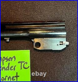 22 HORNET 10 octagon barrel front sight scope rail TC thompson CONTENDER freeSH