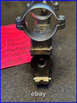 22 LR 10 BULL BARREL GEN 1 LEUPOLD mount rings TC thompson CONTENDER free SHIP