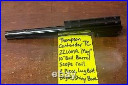 22 WMR 22 MAG 10 bull pistol barrel scope rail TC thompson CONTENDER free ship