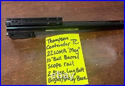 22 WMR 22 MAG 10 bull pistol barrel scope rail TC thompson CONTENDER free ship