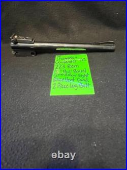 223 REM 10 BULL BARREL GEN 1 front rear sights TC thompson CONTENDER free SHIP 223 REM 10 BULL BARREL GEN 1 front rear sights TC thompson CONTENDER free SHIP