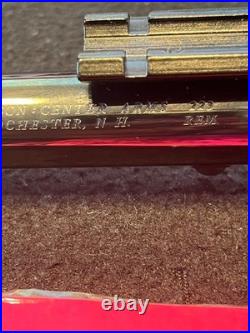 223 REM CONTENDER 10 blue bull barrel thompson center TC scope rail Ex cond