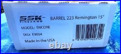 223 REMINGTON Encore 15 Barrel with TSOB Scope Base Thread Protected