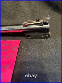 256 WIN 10 BULL BARREL front rear sights TC thompson CONTENDER free SHIPPING 256 WIN 10 BULL BARREL front rear sights TC thompson CONTENDER free SHIPPING