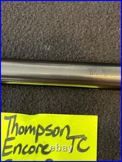 26 204 RUGER rifle blue barrel thompson center ENCORE TC scope rail light marks