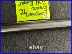 26 204 RUGER rifle blue barrel thompson center ENCORE TC scope rail light marks