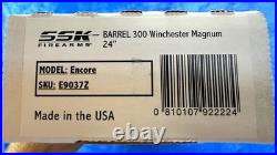 300 Win Mag Thompson Encore 24 Barrel Threaded & tapped scope base / sight