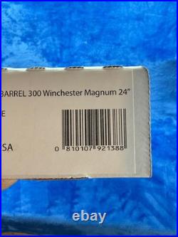 300 Winchester Magnum Encore 24 Barrel with TSOB Scope Base Thread Protected