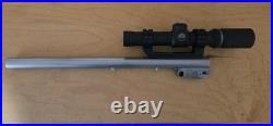 35 Rem Super 14 T/C Contender Stainless Steel Barrel w Rings & Burris 2x20