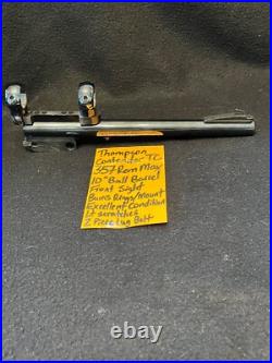 357 REM MAX 10 BULL BARREL pistol BURRIS scope mount ring TC thompson CONTENDER