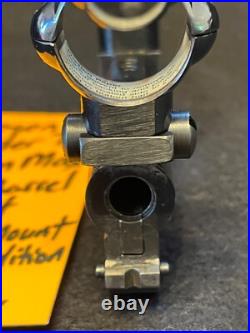 357 REM MAX 10 BULL BARREL pistol BURRIS scope mount ring TC thompson CONTENDER