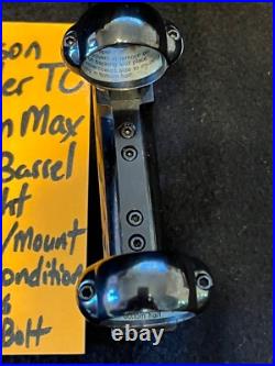 357 REM MAX 10 BULL BARREL pistol BURRIS scope mount ring TC thompson CONTENDER