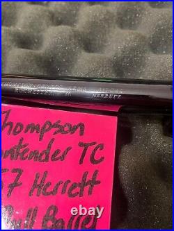 357 cal HERRETT 10 BULL barrel front sight TC thompson CONTENDER free shipping