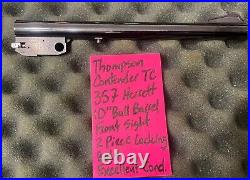 357 cal HERRETT 10 BULL barrel front sight TC thompson CONTENDER free shipping