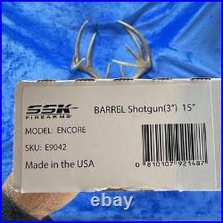 410ga 3 Encore 15 Barrel with TSOB Scope Base and Full Choke