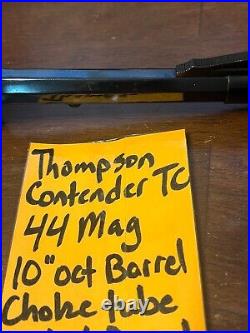 44 MAG 10 blue pistol barrel choke tube no key THOMPSON CONTENDER free ship TC