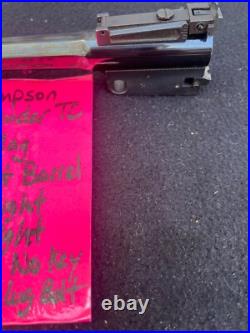 44 MAG 10 oct barrel front rear sight choke tube TC thompson CONTENDER no Key