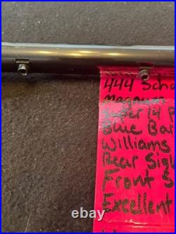 444 SCHAFER CONTENDER 14 SUPER blue barrel thompson PORTED TC WILLIAMS SIGHT
