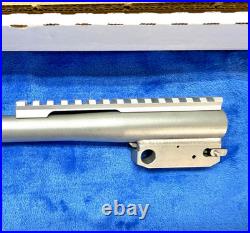 45-70 GOVT Encore 15 Barrel with TSOB Scope Base Thread Protected