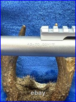 45-70 GOVT Encore 15 Barrel with TSOB Scope Base Thread Protected