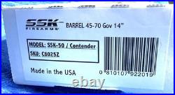 45-70 GOVT SSK50 Thompson Center Arms G2 or Contender 14 Barrel