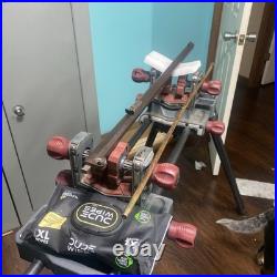 45 Caliber Thompson Center Muzzleloader Barrel And Ramrod. Nice Brown Finish