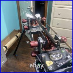 45 Caliber Thompson Center Muzzleloader Barrel And Ramrod. Nice Brown Finish