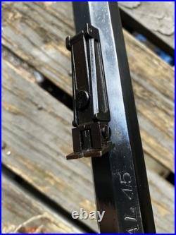 45 barrel T/C Thompson Center Hawken barrel plus front and rear sight Early