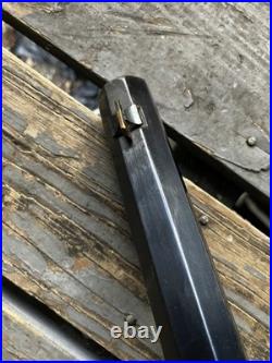 45 barrel T/C Thompson Center Hawken barrel plus front and rear sight Early