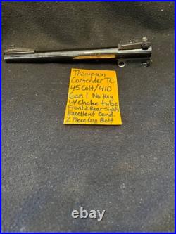 45 colt 410 10 BULL BARREL front rear sight TC thompson CONTENDER free SHIPPING 45 colt 410 10 BULL BARREL front rear sight TC thompson CONTENDER free SHIPPING