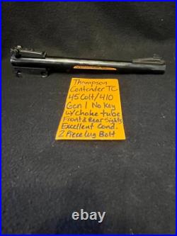 45 colt 410 10 BULL BARREL front rear sight TC thompson CONTENDER free SHIPPING 45 colt 410 10 BULL BARREL front rear sight TC thompson CONTENDER free SHIPPING