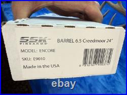 6.5 Creedmoor Encore 24 Barrel with TSOB Scope Base 6.5 Creedmoor Encore 24 Barrel with TSOB Scope Base