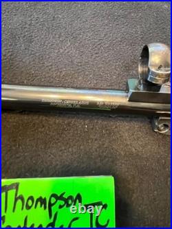 7-30 waters CONTENDER SUPER 14 blue barrel thompson center TC leupold rings