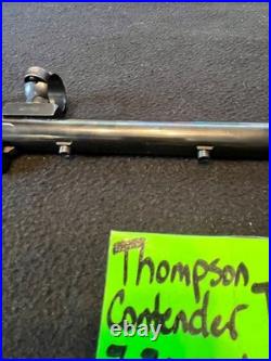 7-30 waters CONTENDER SUPER 14 blue barrel thompson center TC leupold rings
