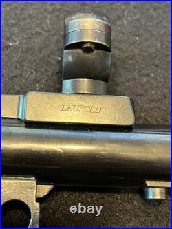 7-30 waters CONTENDER SUPER 14 blue barrel thompson center TC leupold rings