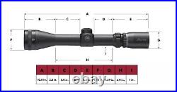 BURRIS 3-12x32mm Thompson Contender Handgun Scope Package with Rings & Mount