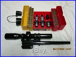 Contender 30 Herrett Bull 10 Barrel Burris Scope Redfield Mount Pacific Die Set