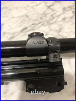 Contender TC 10 Round 357 Mag Pistol Barrel & Leupold M8 2X Scope