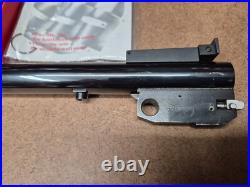 Contender barrel 14 357 Herrett with Hornady dies