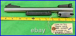Custom Ssk Thompson Center Contender 30 Whisper 10 Stainless Barrel Tc34
