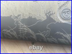 Custom Thompson Center Encore Ph Black Engraved Deer Flex Tech Rifle Stockset