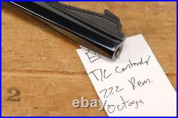 E124 Thompson Center Contender 222 Remington Octogan Barrel