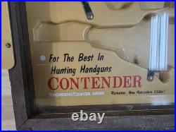 Early Vintage Thompson Center Contender TC Pistol Presentation Display Case RARE